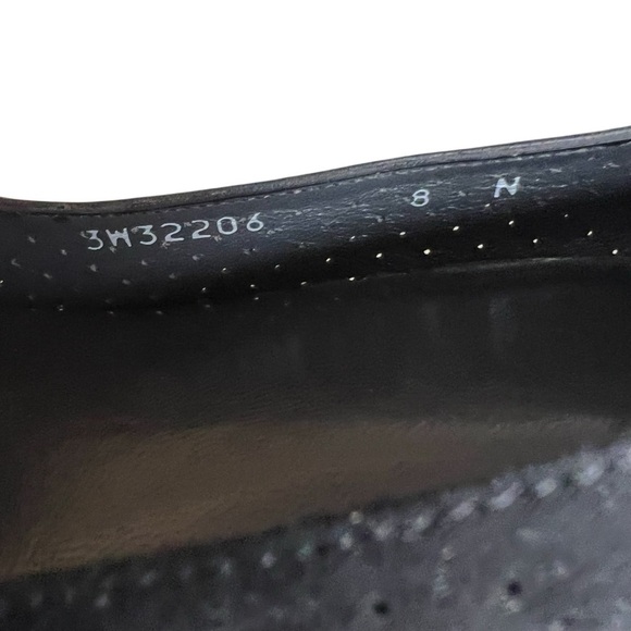 Stuart Weitzman Black Suede Square Toe Kitten Heel Size 8 N - Picture 6 of 15